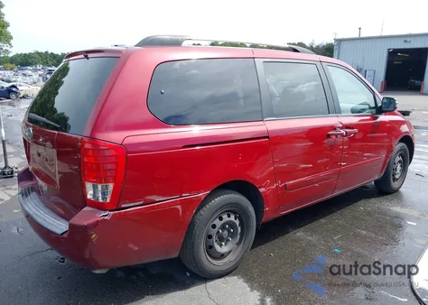 2011 Kia Sedona Lx из США, поврежденный, VIN KNDMG4C74B6388976